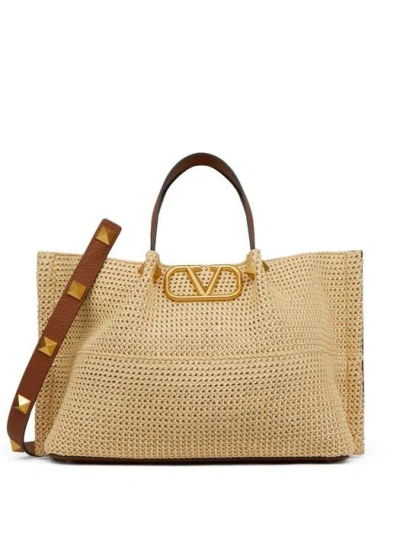 Valentino Garavani Tote Bag With Crossbody And Vlogo