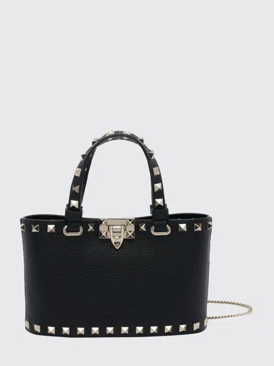 Valentino Garavani Tote Bag Woman In Black