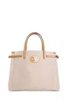 Valentino Garavani Two-tone Canvas Antibes Shopping Bag