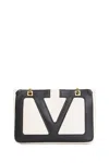Valentino Viva Superstar Bag Butter And Black In White
