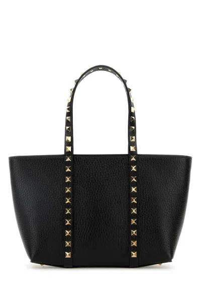 Valentino Garavani Tote Tote Bag In Black
