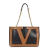 Valentino Medium Viva Superstar Tote Bag In Brown