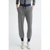 Valentino Garavani Toute La V Jacquard Virgin Wool Joggers