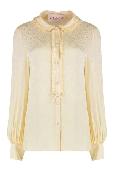 VALENTINO VALENTINO GARAVANI TOUTE LA V SILK SHIRT
