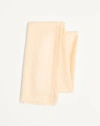 Valentino Garavani Toute La V Wool And Silk Shawl Woman Butter Uni