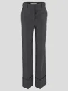 Valentino Garavani Trousers In Gray