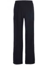 Valentino Black Wool Jeans & Pant In Gray