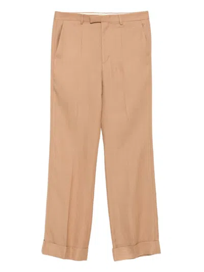 Valentino Garavani Trousers In Gray