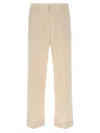 Valentino Virgin Wool Pants In Neutral