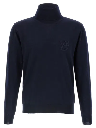 VALENTINO VALENTINO GARAVANI TURTLENECK WITH VG EMBROIDERY