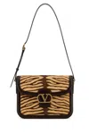 Valentino Garavani Two-tone Calf Hair And Leather 9to5 Shoulder Bag