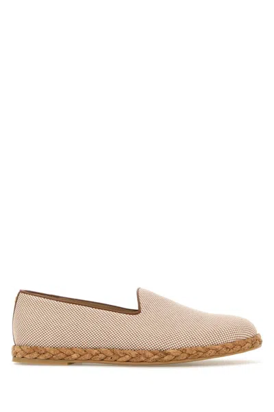Valentino Garavani Two-tone Canvas Logo Signature Espadrilles