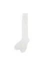 Valentino Embellished Pointelle-knit Cotton Socks In White