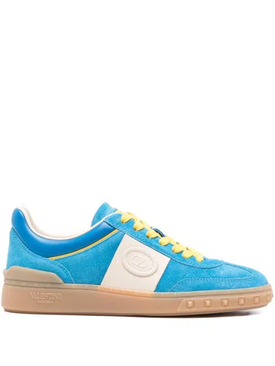 Valentino Garavani Up Village Leather Sneakers In Multi
