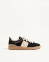 Valentino Garavani Upvillage Crosta Patch Sneakers In Black