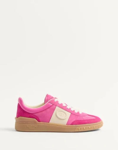VALENTINO GARAVANI VALENTINO GARAVANI UPVILLAGE CROSTA SNEAKER WOMAN CYCLAMEN PINK/GLACE 41.5