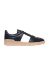 Valentino Low Top Upvillage Sneakers In Black