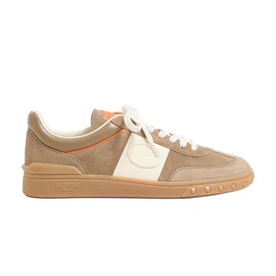 Pre-owned Valentino Garavani Upvillage Low 'khaki Ivory' | Green | Men's Size 41