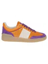 Valentino Upvillage Sneaker Low Top Nappa Calfskin In Multi