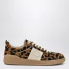 Valentino Garavani Upvillage Trainer In Pony-effect Calfskin Leather Woman Animal Print 39.5 In Multi