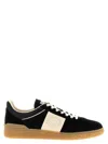 Valentino Black/ivory Upvillage Sneakers In Multi