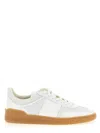 Valentino Garavani Upvillage Low-top Perforated Nappa Leather Sneaker In White
