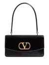 Valentino Vain Bag With Handle In Leather In Black