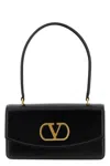 Valentino Vain Bag With Handle In Leather In Black