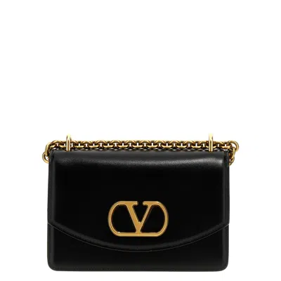 Valentino Garavani Vain Shoulder Bag In Black