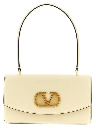Valentino Garavani Vain' Shoulder Bag In Neutral