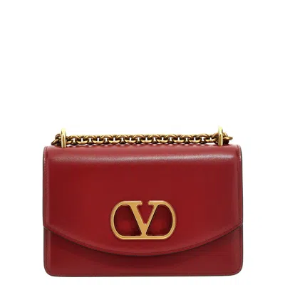 Valentino Garavani Vain Shoulder Bag In Red