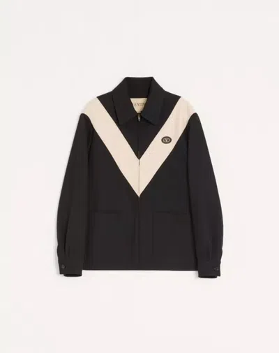 Valentino Garavani Val Jacket In Black