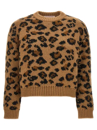 VALENTINO VALENTINO GARAVANI VALENTINO ANIMALIER SWEATER