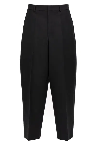 Valentino Formal Trousers With Pockets And Pleats In Black