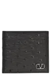 Valentino Garavani - Leather Wallet In Black