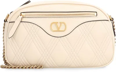Valentino Garavani Garavani Quiltie Shoulder Bag 67 In Quilted Nappa Woman Ivory Uni