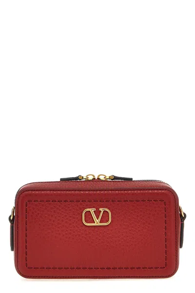 Valentino Garavani 'alltime' Mini Crossbody Bag In Red