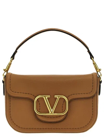Valentino Garavani ' Alltime' Shoulder Bag In Brown
