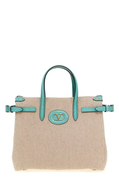 Valentino Garavani 'antibes' Small Handbag In Blue