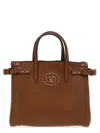 Valentino Antibes Small Handbag Strap Adjustable In Brown