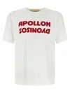 Valentino Dyonisos Apollon Print T-shirt In White
