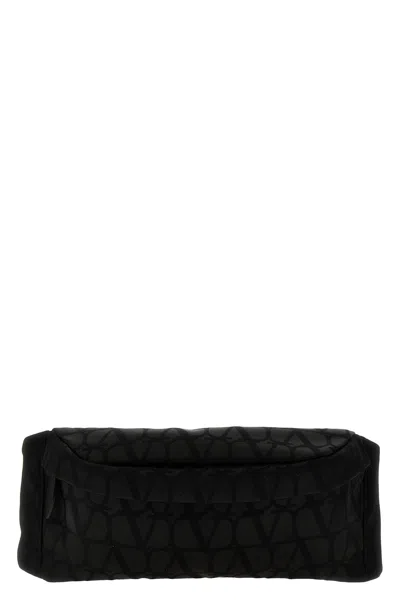 Valentino Garavani 'black Iconographe' Belt Bag