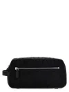 Valentino Garavani  Garavani 'black Iconographe' Wash Bag In Black