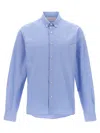 Valentino Camicia Maniche Lunghe Vlogo Signature Shirts Light Blue In Blue