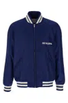 Valentino Bomber Jacket In Blue