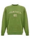 Valentino Cotton S Graphic Print Sweater In Green