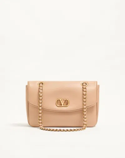 Valentino Garavani Djuna Medium Chain Bag In Nappa Leather Woman Pink Uni
