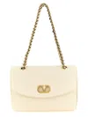 Valentino Garavani  Garavani Djuna Medium Chain Bag In Nappa Leather Woman Butter Uni