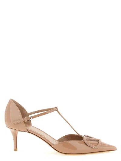 Valentino Garavani 'd'orsay' Pumps In Brown