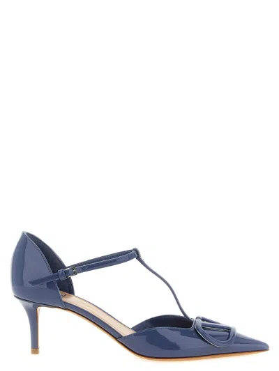 Valentino Garavani 'd'orsay' Pumps In Blue